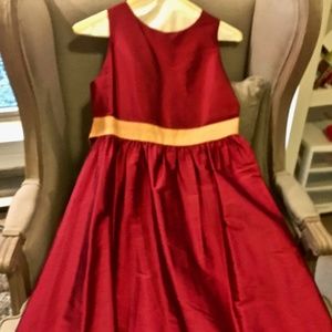 girls Thai silk formal dress